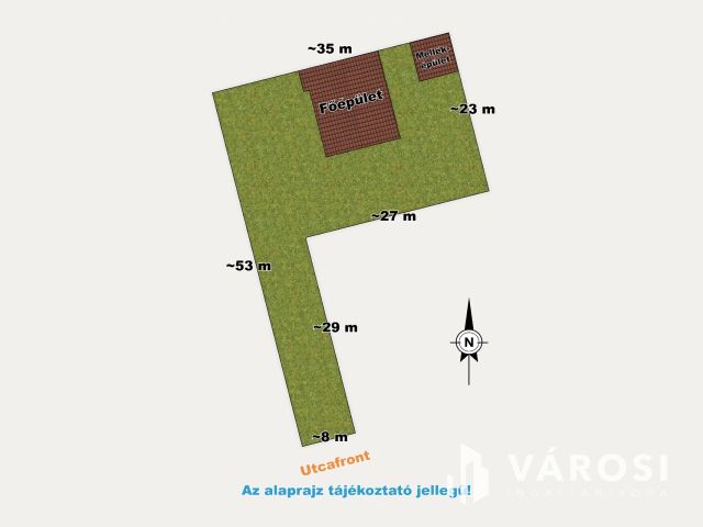 Tágas terekkel rendelkező Baktói családi ház