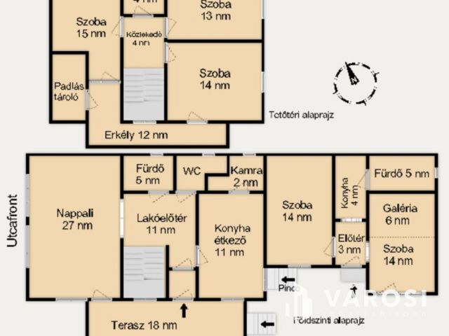 Kétgenerációs 6 szobás családi ház Szőregen