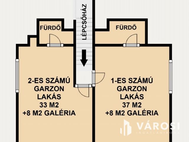 Garzon lakás Siófok belvárosában