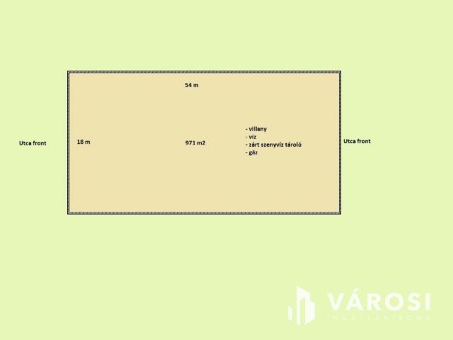 Panorámás telek Úny szívében