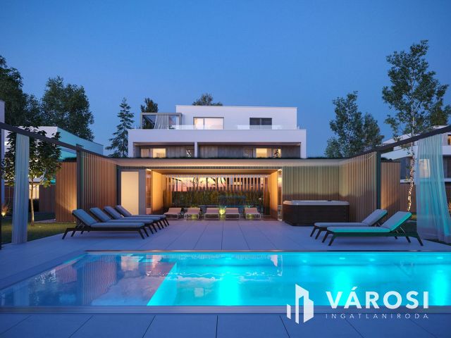 Új építésű prémium penthouse lakás az Ezüstparton