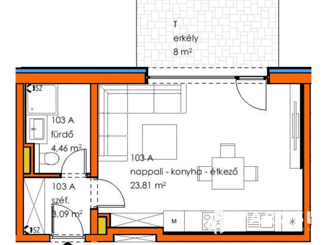 Új építésű első emeleti lakás kiváló elhelyezkedéssel!